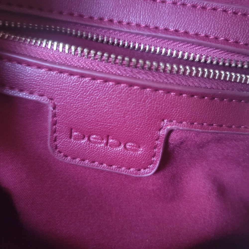 Bebe Ruby Red Mini Backpack - image 4